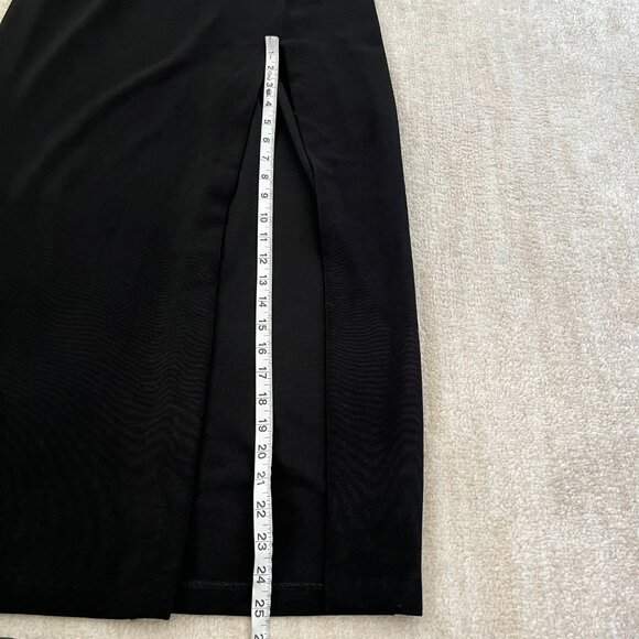 Vintage Roberta Black Sleeveless Maxi Dress 11/12 - Picture 6 of 13